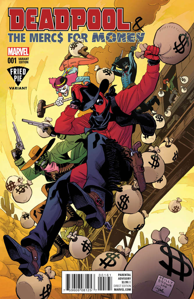 Deadpool & The Mercs For Money #1 Variation J