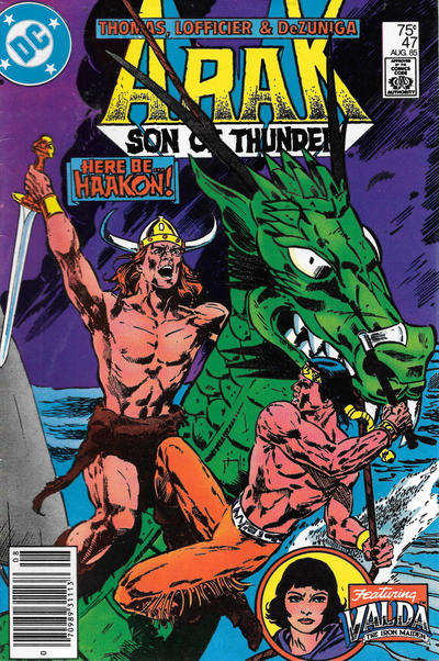 Arak Son of Thunder #47 Newsstand Edition