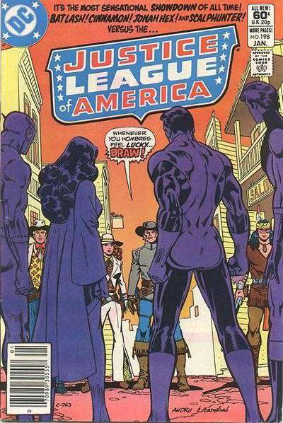 Justice League of America #198 Newsstand Edition