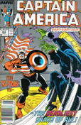 Captain America (1st Series) #344 Newsstand Edition