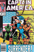 Captain America (1st Series) #345 Newsstand Edition