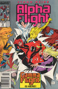Alpha Flight (1st Series) #76 Newsstand Edition