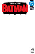 Absolute Batman #1 Variation C - 4th printing