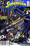 Adventures of Superman #456 Newsstand Edition