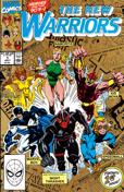 The New Warriors #1  - 2nd printing