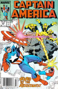 Captain America (1st Series) #343 Newsstand Edition