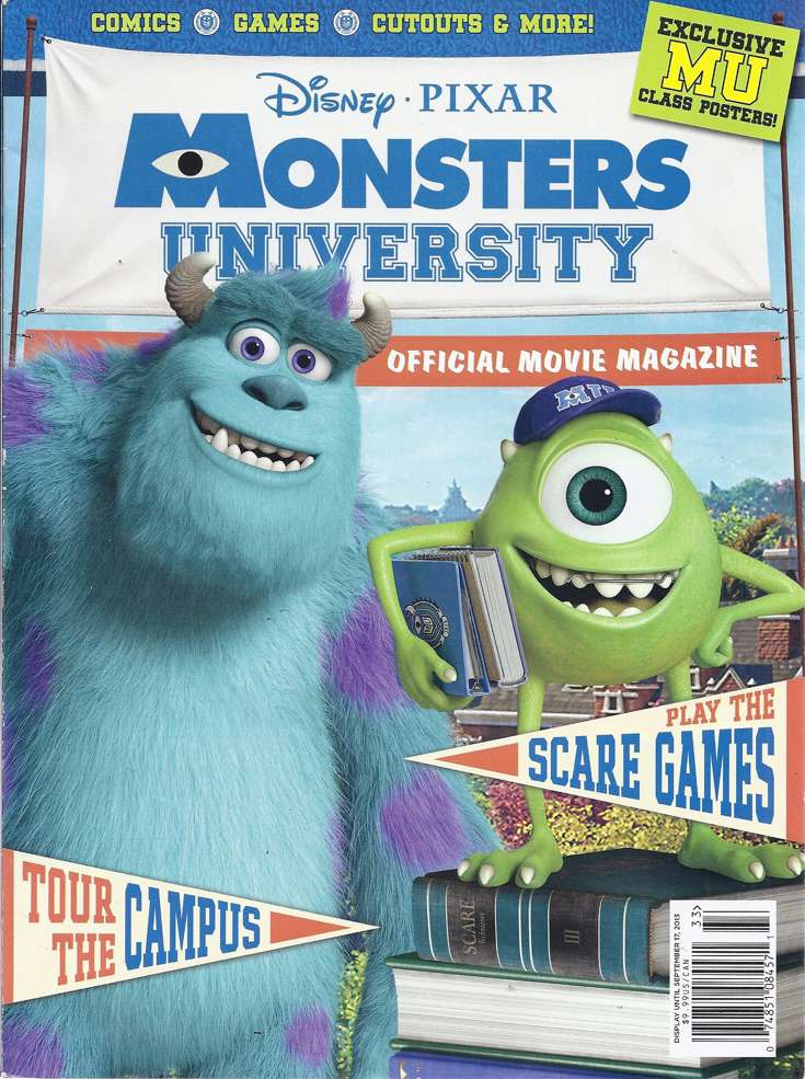 Monsters University Official Movie Magazine