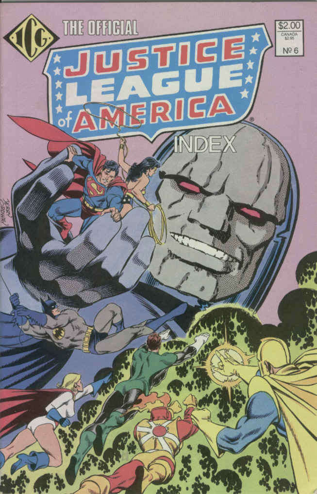 The Official Justice League of America Index #6