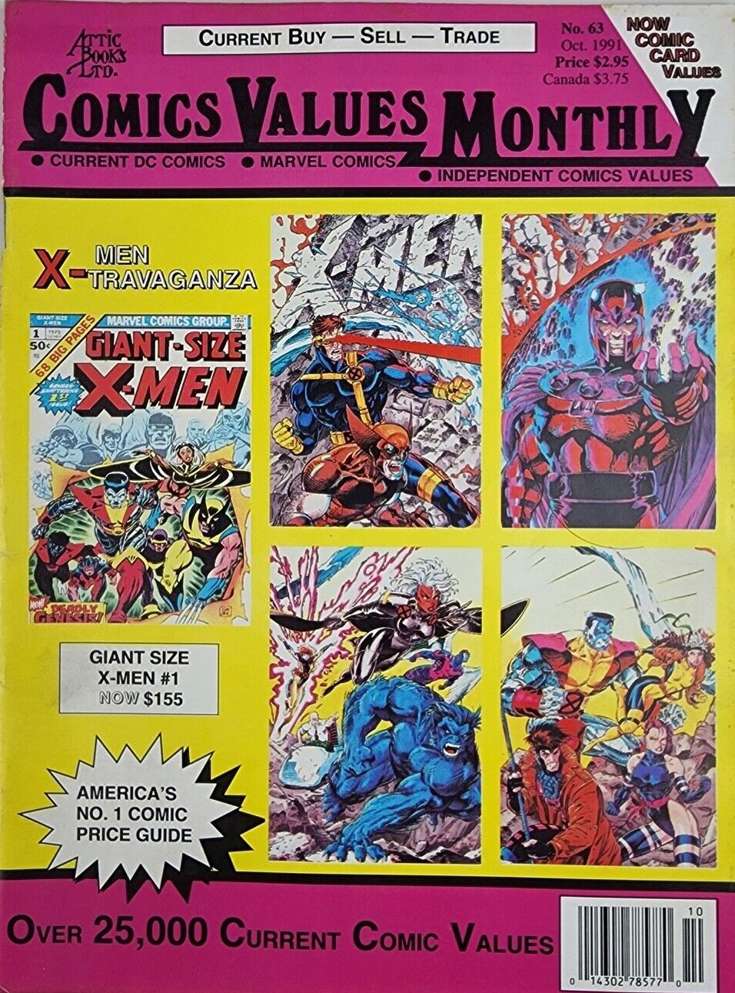 Comics Values Monthly #63