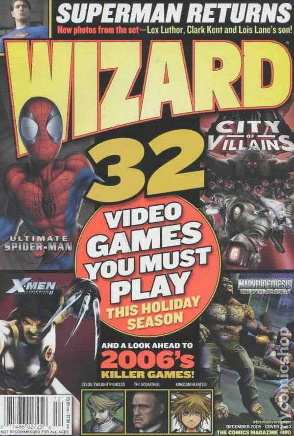 Wizard: The Comics Magazine #170 Variation C