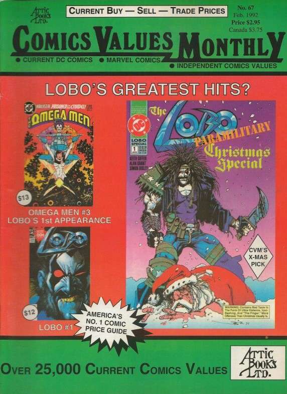 Comics Values Monthly #67