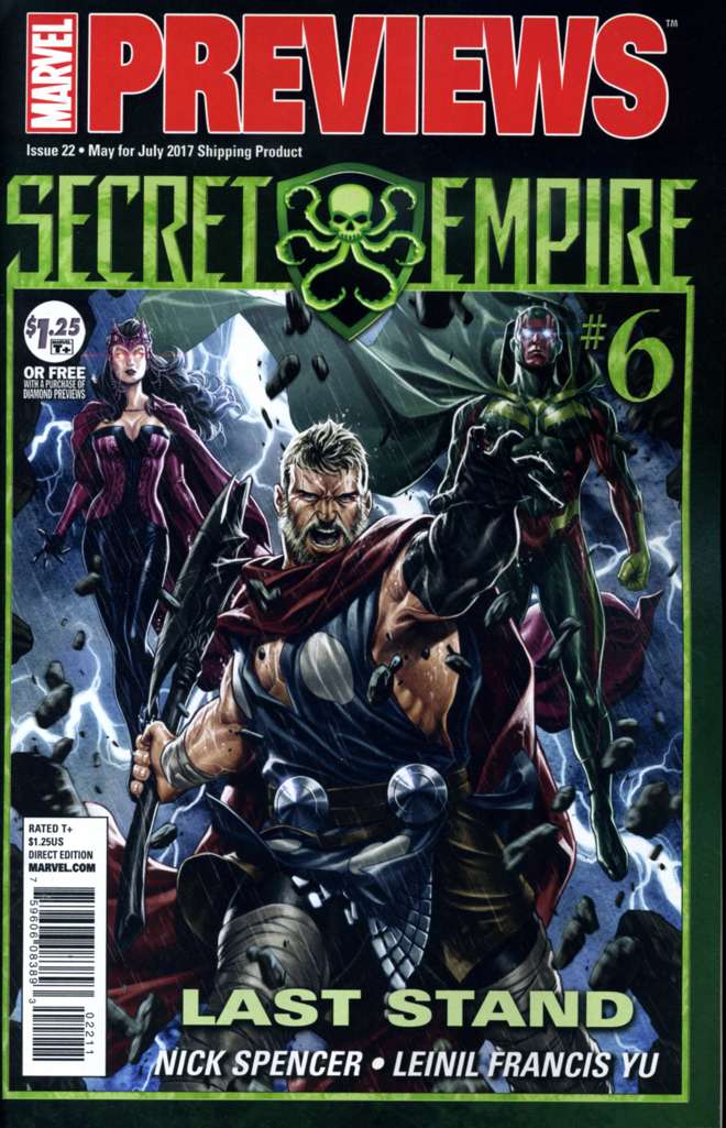 Marvel Previews (3rd Series) #22