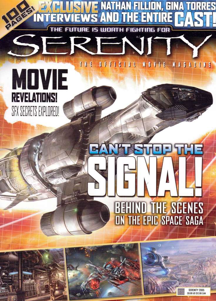 Serenity: The Official Movie Souvenir Magazine
