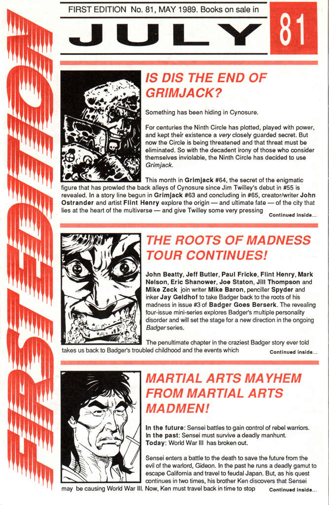 The First Edition #81