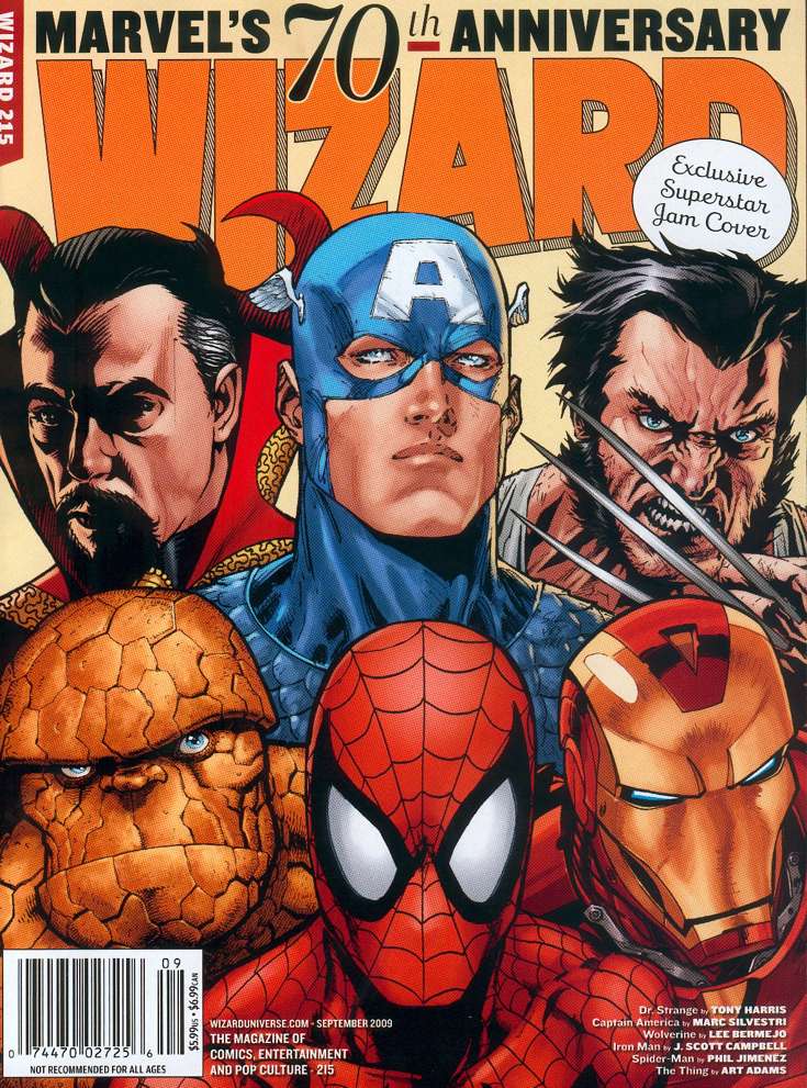 Wizard: The Comics Magazine #215 Variation A