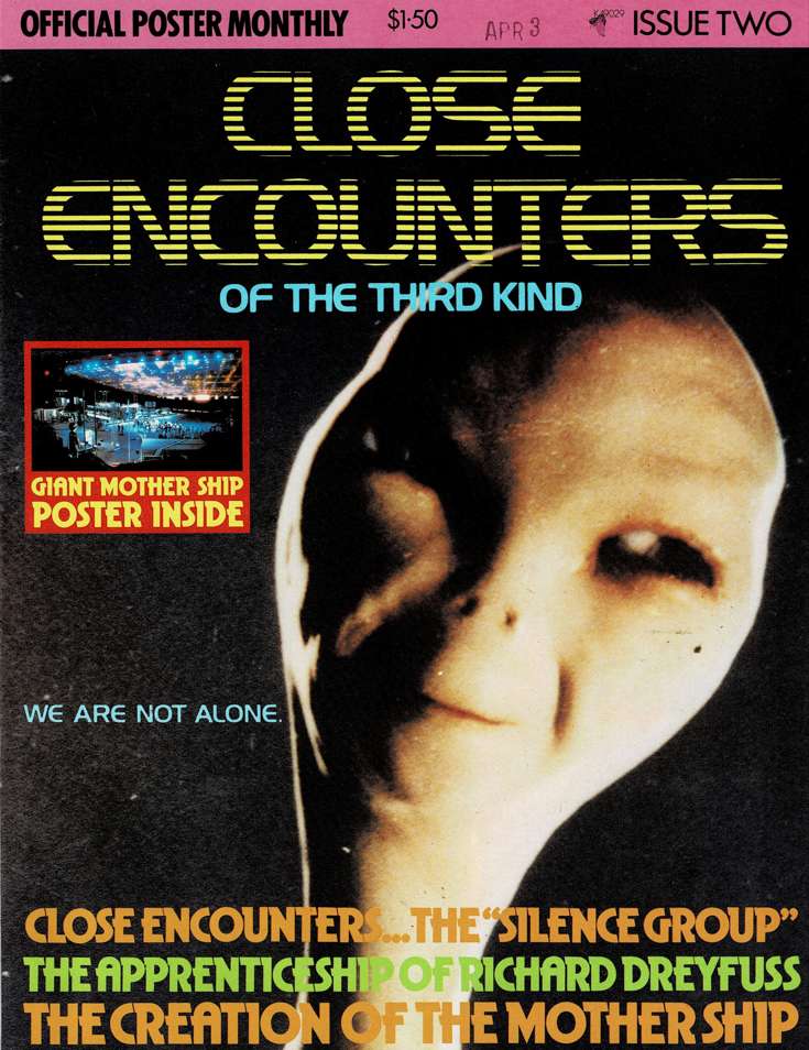 Close Encounters of the Third Kind Official Poster Monthly #2