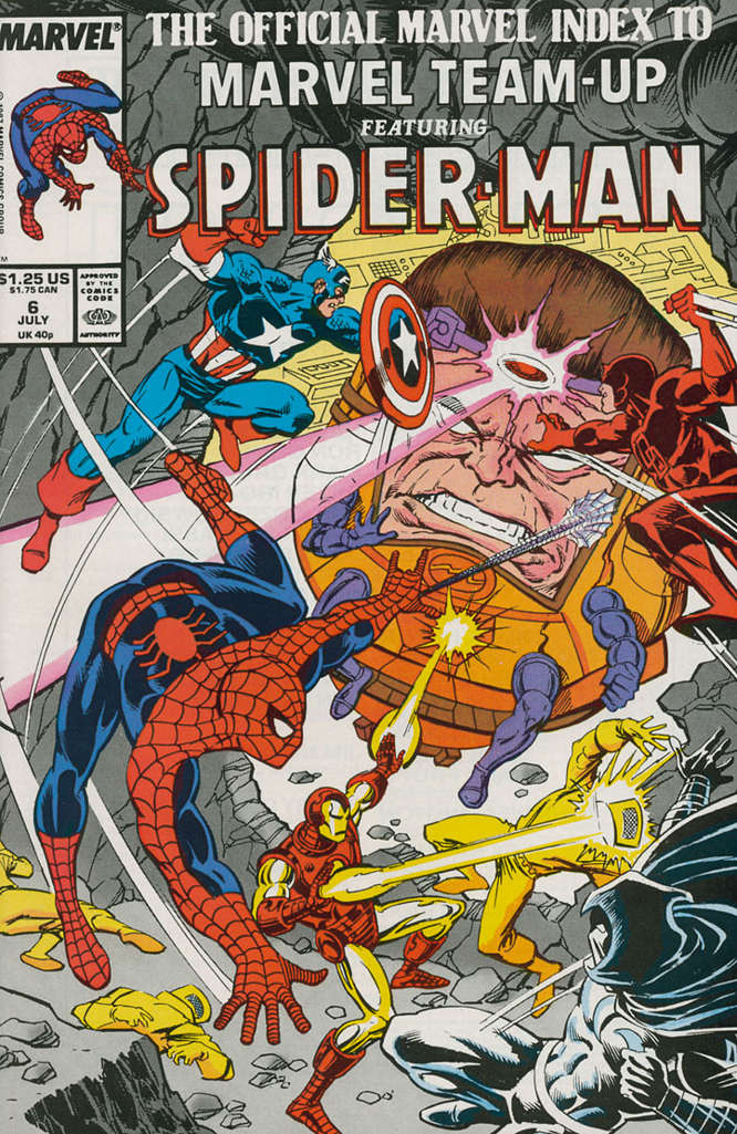 Official Marvel Index to Marvel Team-Up #6