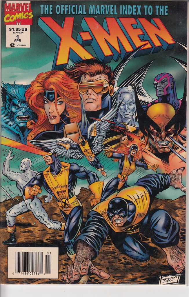 Official Marvel Index to the X-Men (Vol. 2) #1 Newsstand Edition