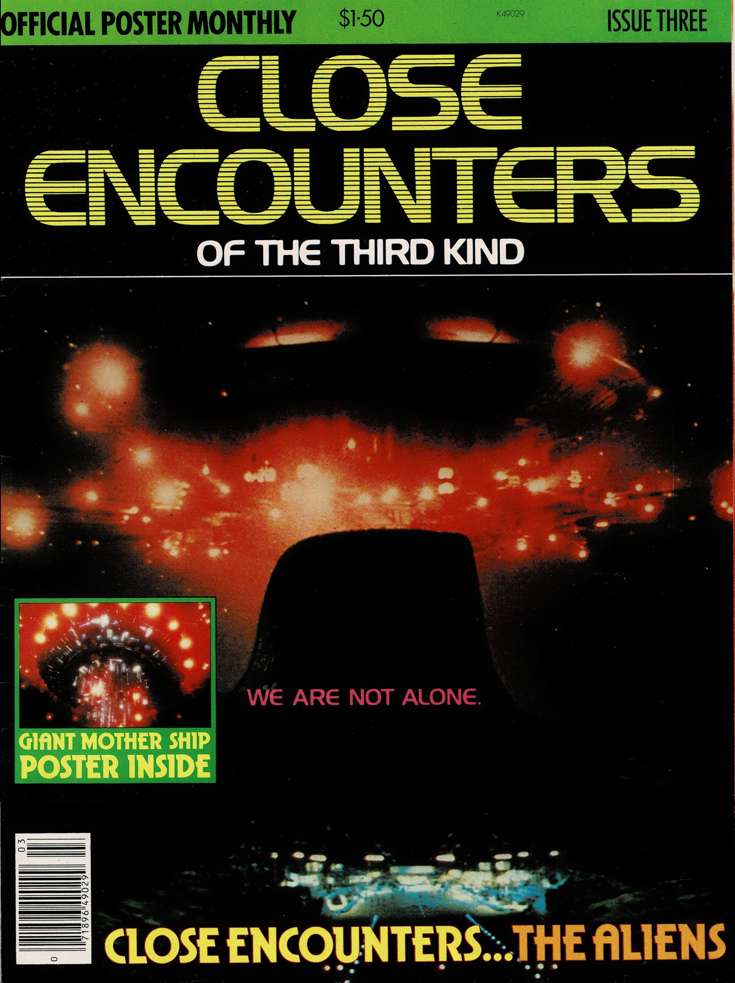 Close Encounters of the Third Kind Official Poster Monthly #3