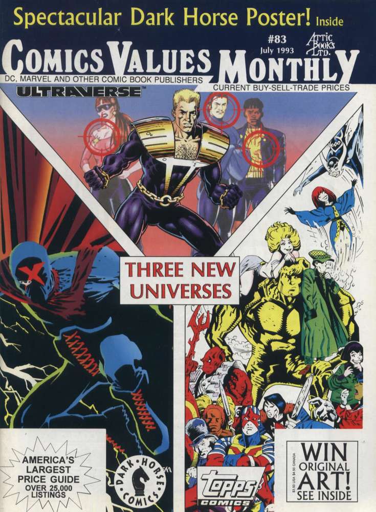 Comics Values Monthly #83
