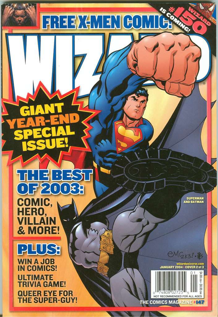 Wizard: The Comics Magazine #147 Variation B