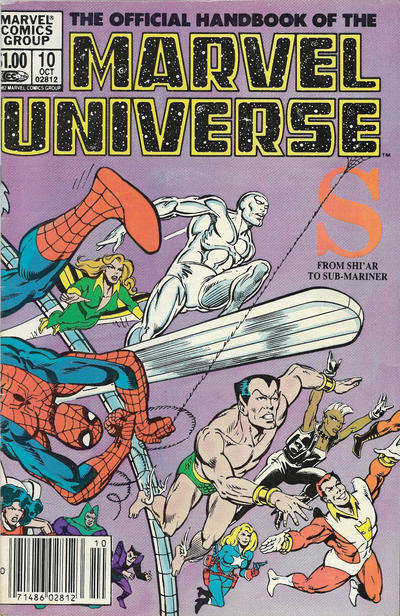 Official Handbook of the Marvel Universe (Vol. 1) #10 Newsstand Edition