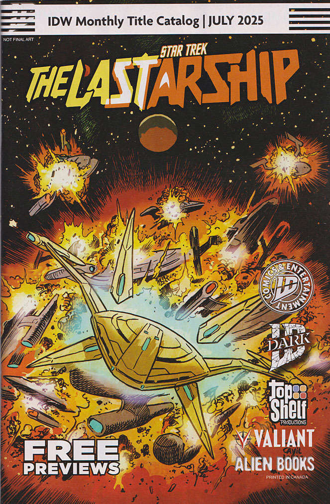 IDW Monthly Title Catalog 2025 #7