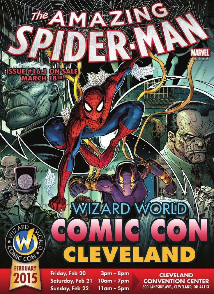 Wizard World Comic Con Cleveland Program