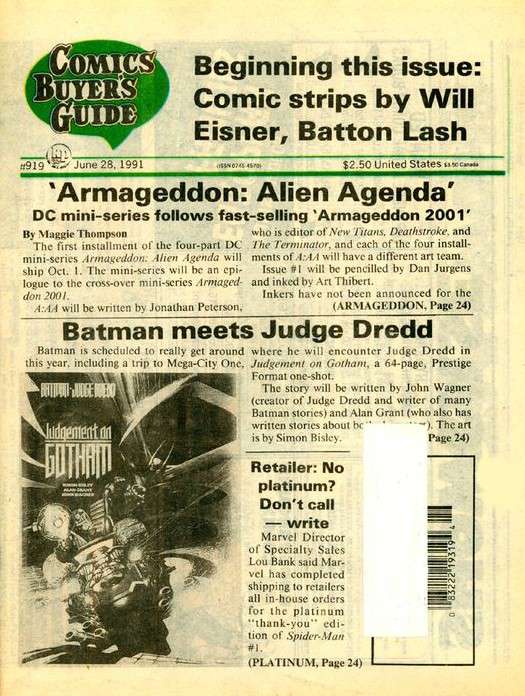 Comics Buyer’s Guide #919