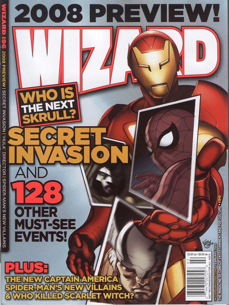 Wizard: The Comics Magazine #196 Variation A