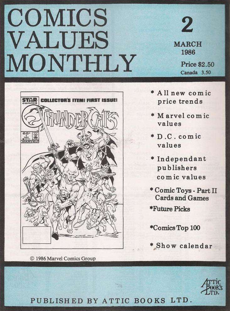 Comics Values Monthly #2