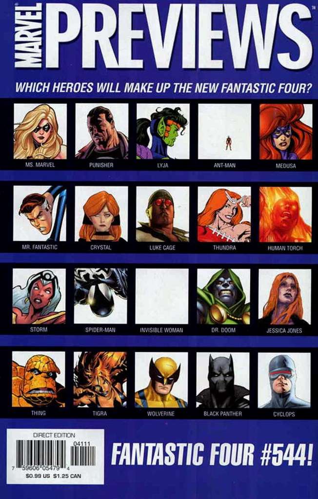 Marvel Previews #41