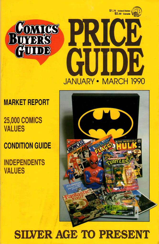 Comics Buyer’s Guide Price Guide