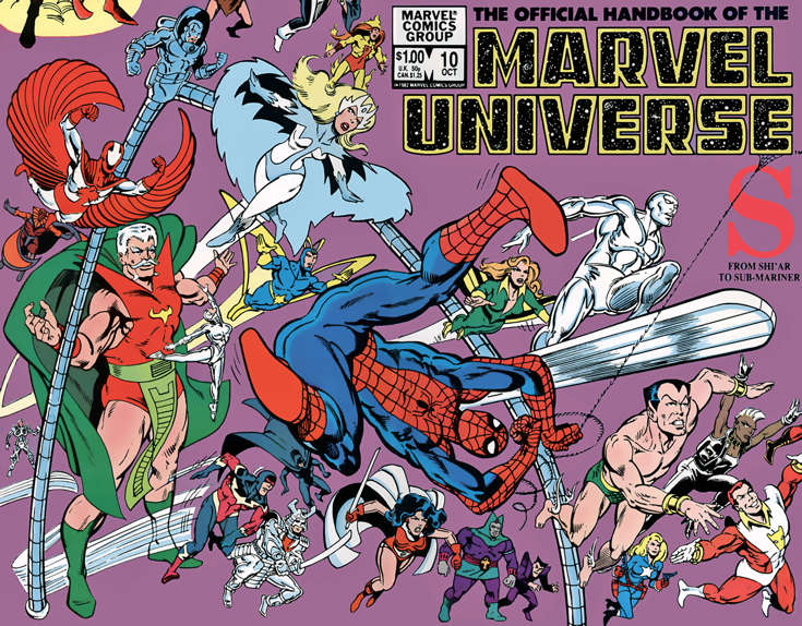 Official Handbook of the Marvel Universe (Vol. 1) #10