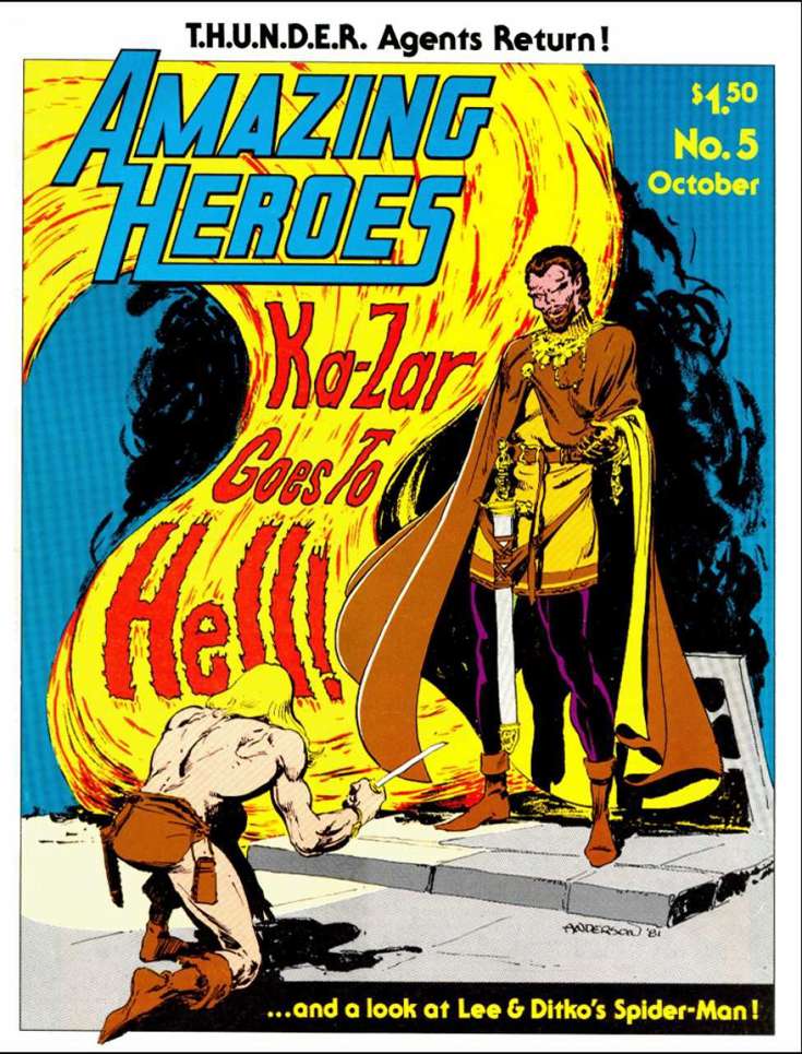 Amazing Heroes #5