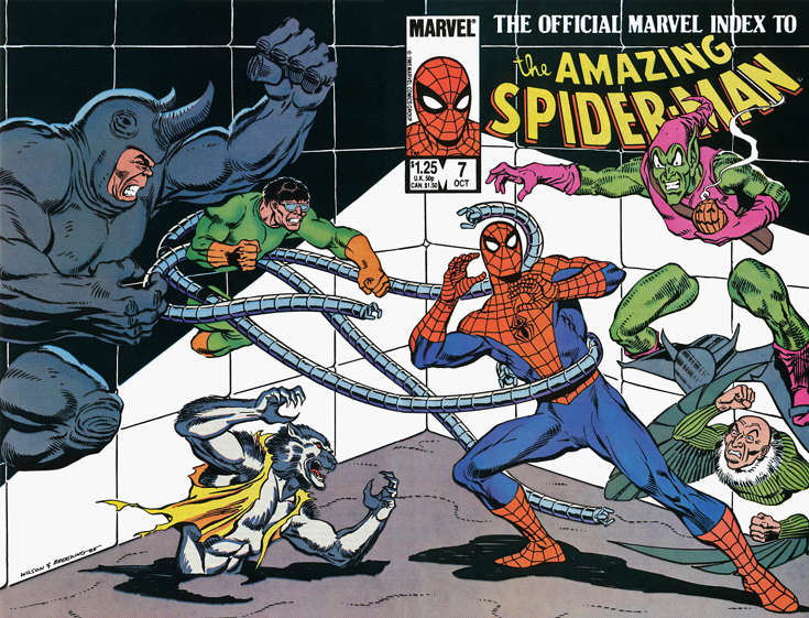 Official Marvel Index to the Amazing Spider-Man #7