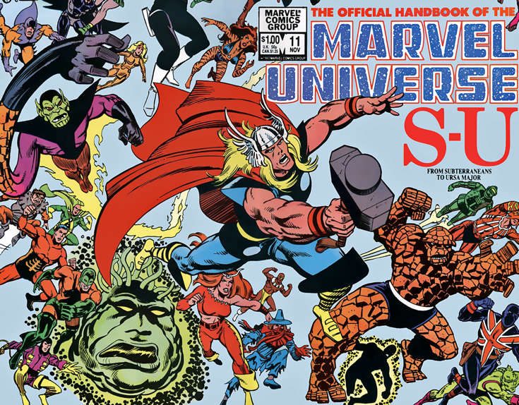Official Handbook of the Marvel Universe (Vol. 1) #11