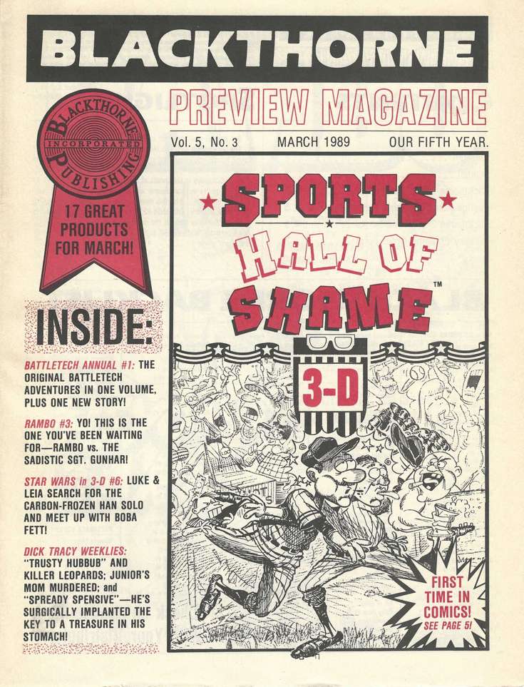 Blackthorne Preview Magazine #503