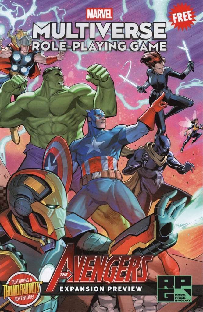 Free RPG Day 2025: Marvel Multiverse Role-Playing Game