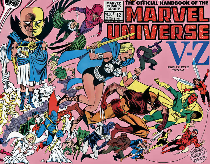 Official Handbook of the Marvel Universe (Vol. 1) #12