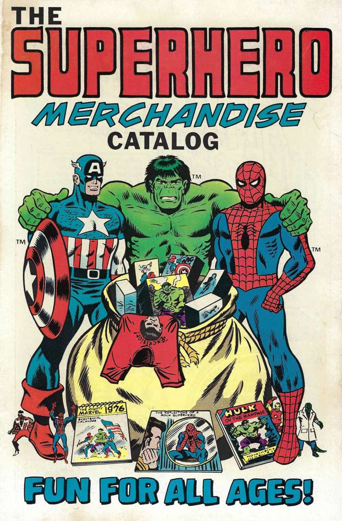 The Superhero Merchandise Catalogue