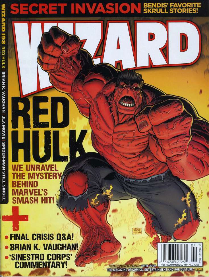 Wizard: The Comics Magazine #198 Variation B