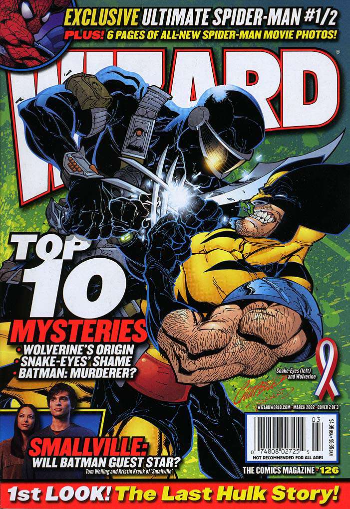 Wizard: The Comics Magazine #126 Variation B