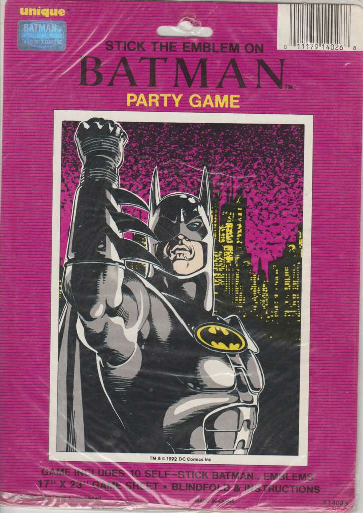 Batman Party Game