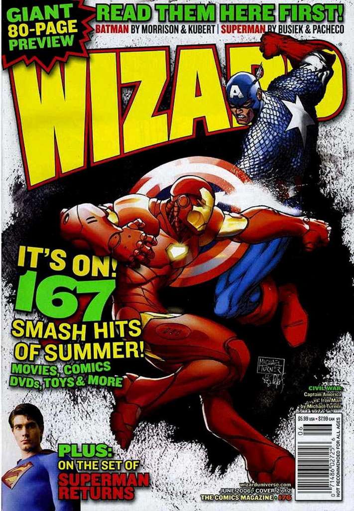 Wizard: The Comics Magazine #176 Variation B