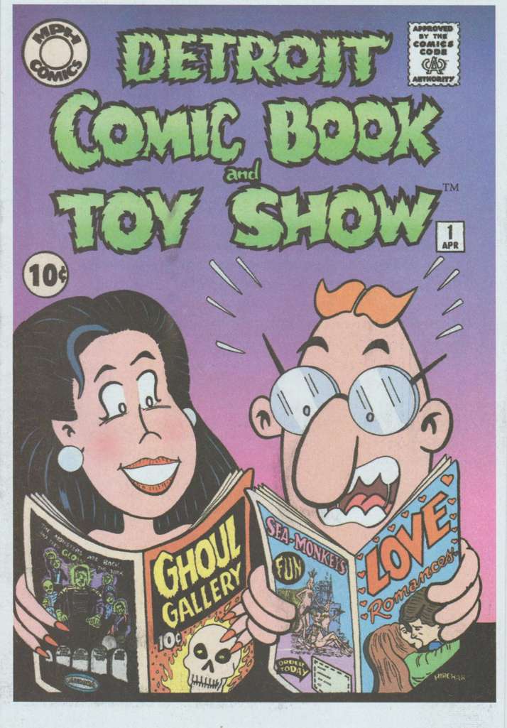 Detroit Comic Book And Toy Show Program Guide #1