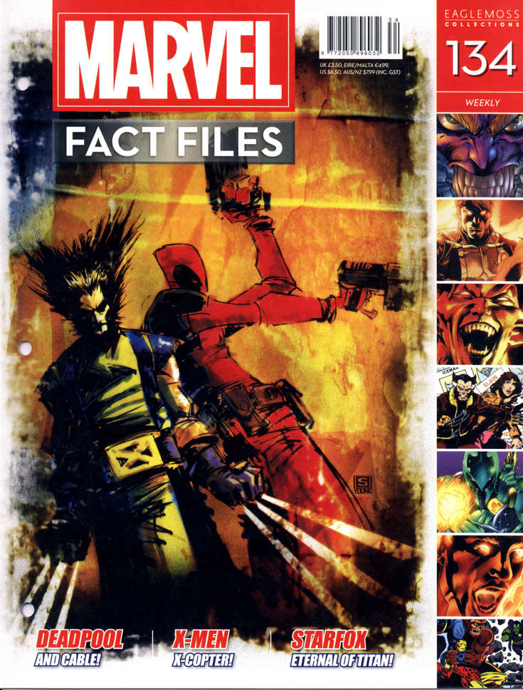 Marvel Fact Files #134