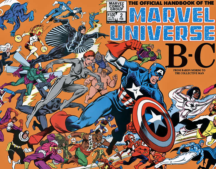 Official Handbook of the Marvel Universe (Vol. 1) #2