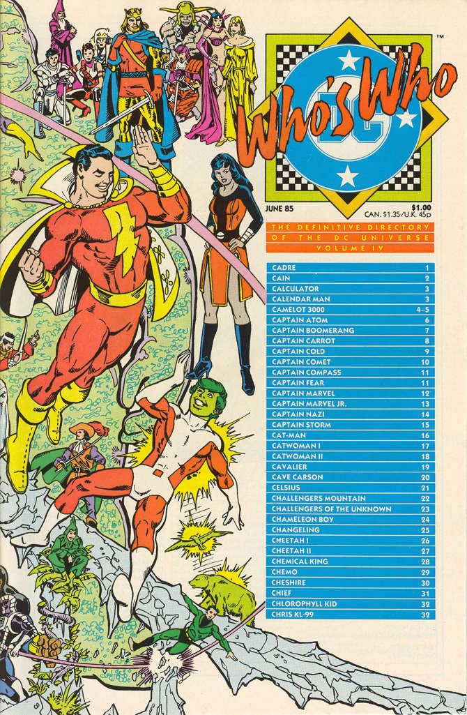 Who’s Who: The Definitive Directory of the DC Universe #4