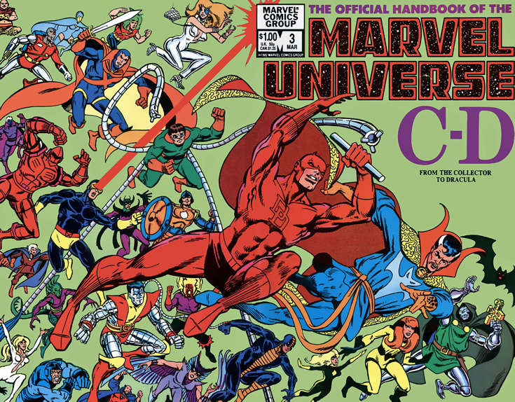 Official Handbook of the Marvel Universe (Vol. 1) #3